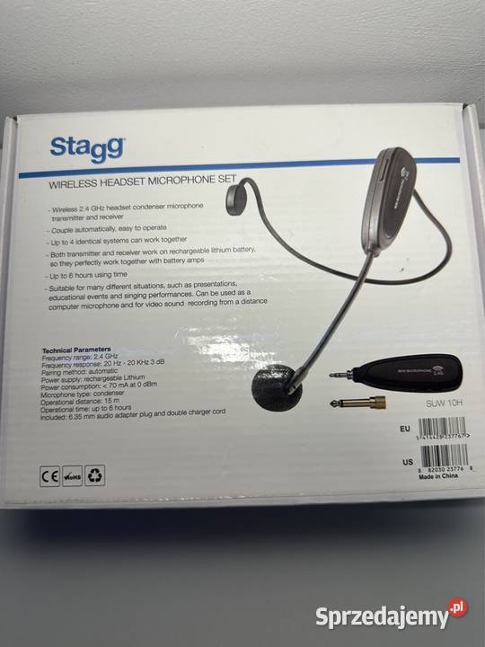 Stagg wireless discount headset microphone set