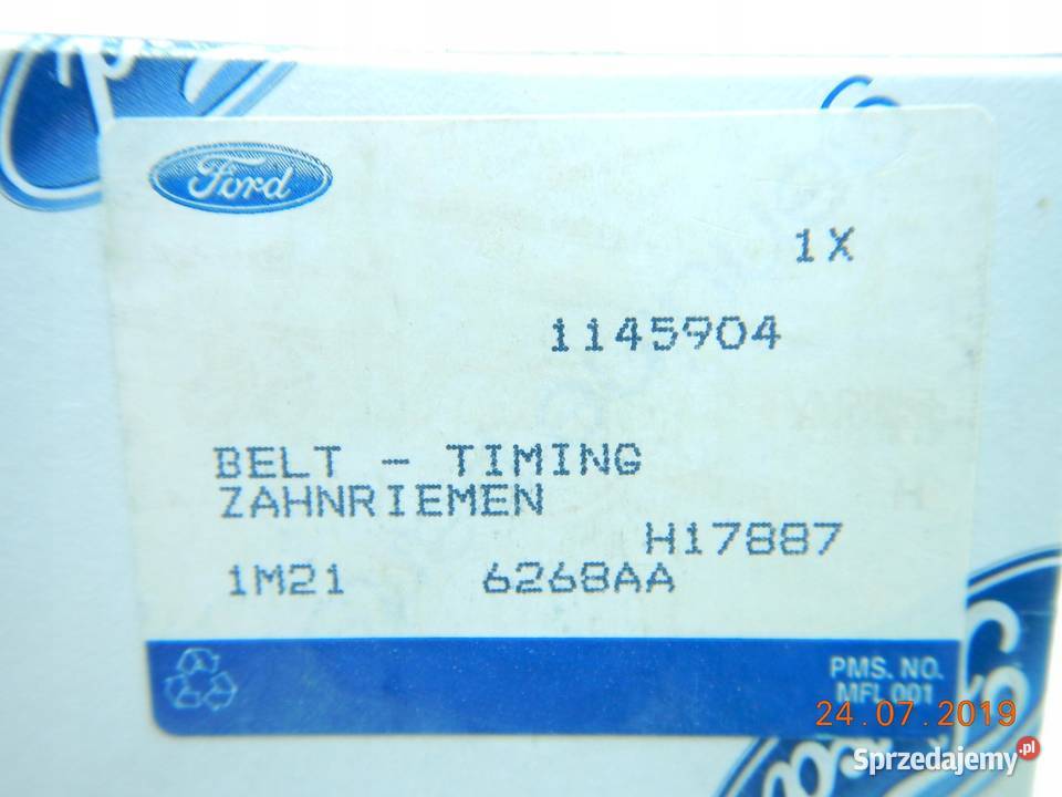 PASEK ROZRZĄDU FORD GALAXY 9506 19 TDI ASO