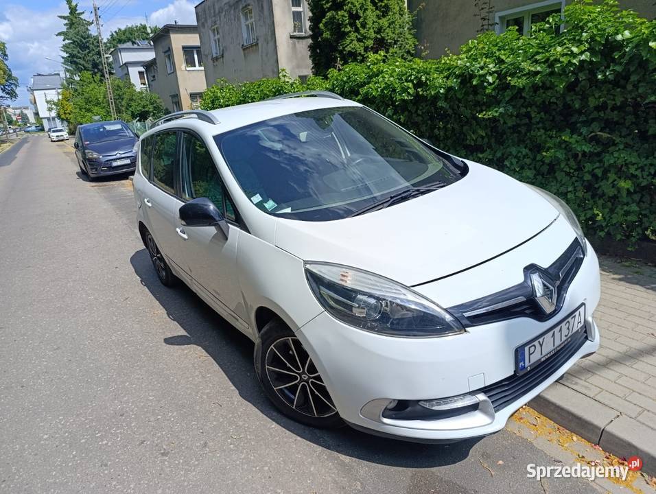 Renault Grand Scnic III 2015 12 Tce 1 WŁAŚCICIEL radio Poznań