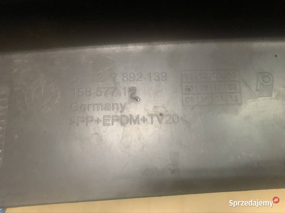 7892139 dokładka dyfuzor zderzaka mpower bmw 3 zachodniopomorskie Szczecin