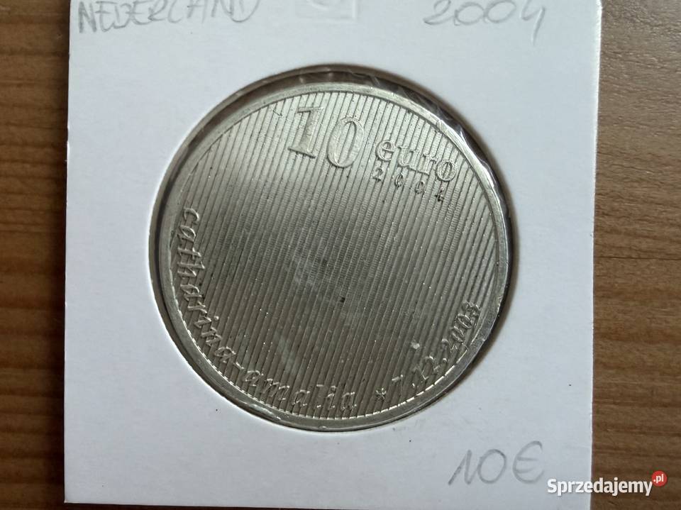 Zestaw Monet Euro Srebro Holandia x2 śląskie Gliwice sprzedam