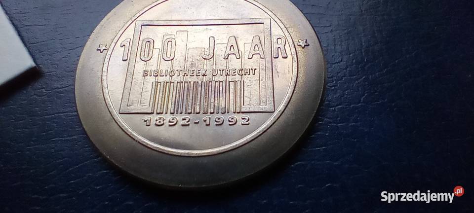 Stare monety 5 guldenów 1992 Holandia 4 Lesko sprzedam
