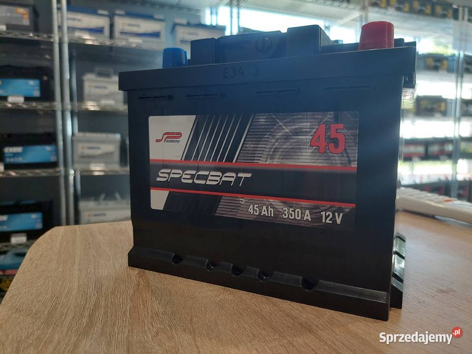 Akumulator SPECBAT 45Ah 350A EN PRAWY PLUS Grudziądz sprzedam