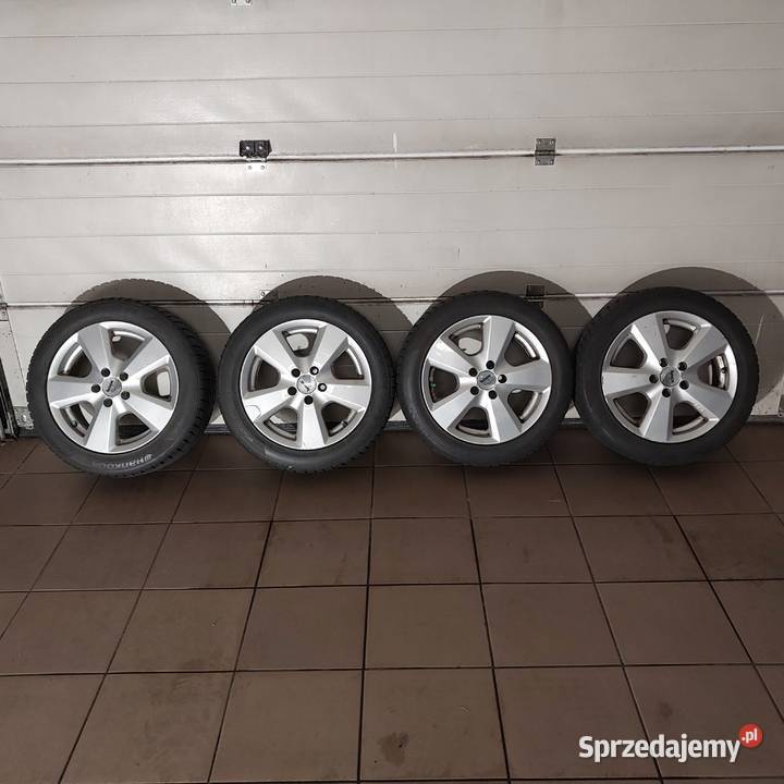 Sprzedam koła zimowe 4 5x100 VW Skoda Seat Samochodowe wielkopolskie Oborniki