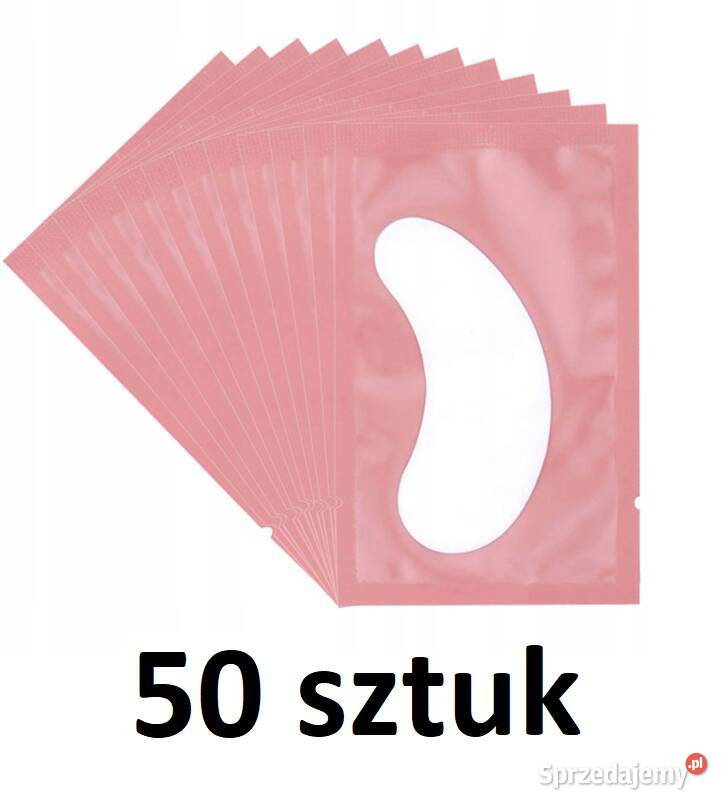 Żelowe płatki pod oczy do przedłużania rzęs 50 mazowieckie Płock