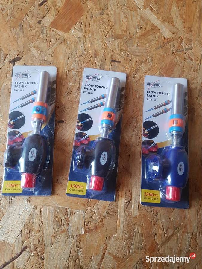 PALNIK długi gazowy LUTLAMPA do pieca i grilla