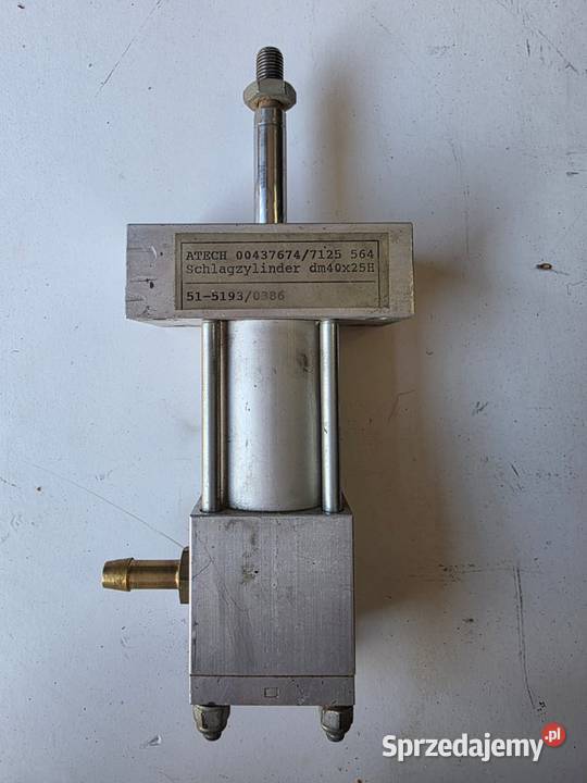 siłownik pneumatyczny uderzeniowy sprzedam