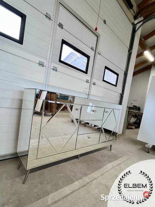 Komoda Lustrzana Glamour Dostępna RĘKI Wrocław