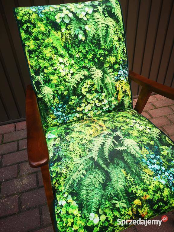 Stary Fotel Klubowy PRL Renowacji Swarzędz