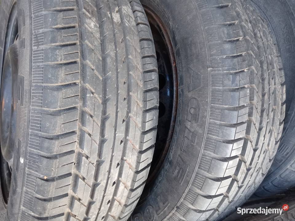 Felgi 15 5x110 opel koło dojazdowe opony 19565 Samochodowe Górno