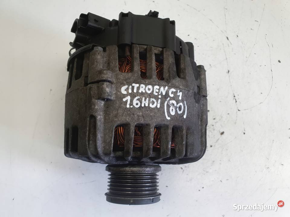 ALTERNATOR Citroen C4 II 16 HDI valeo 9678048880 Rudka