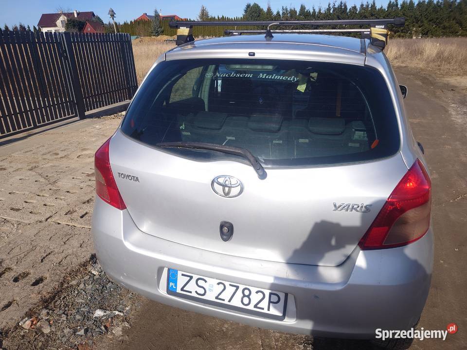 Toyota Yaris 2 2007 jeździ skręca hamuje zachodniopomorskie Mierzyn