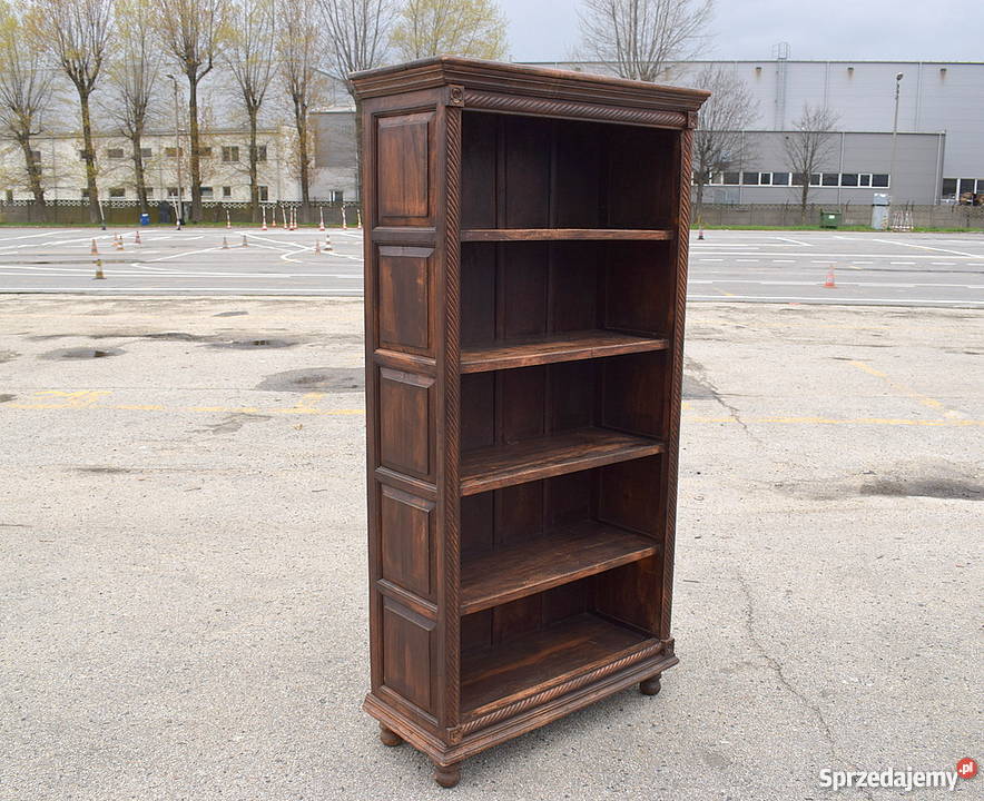 BIBLIOTECZKA REGAŁ MEBLE KOLONIALNE INDYJSKIE Świdnica