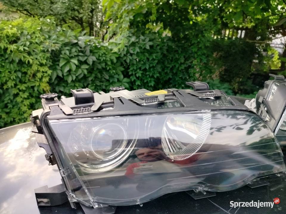 Bmw e46 sedan lampy przód Xenon Europa przed łódzkie Aleksandrów Łódzki sprzedam