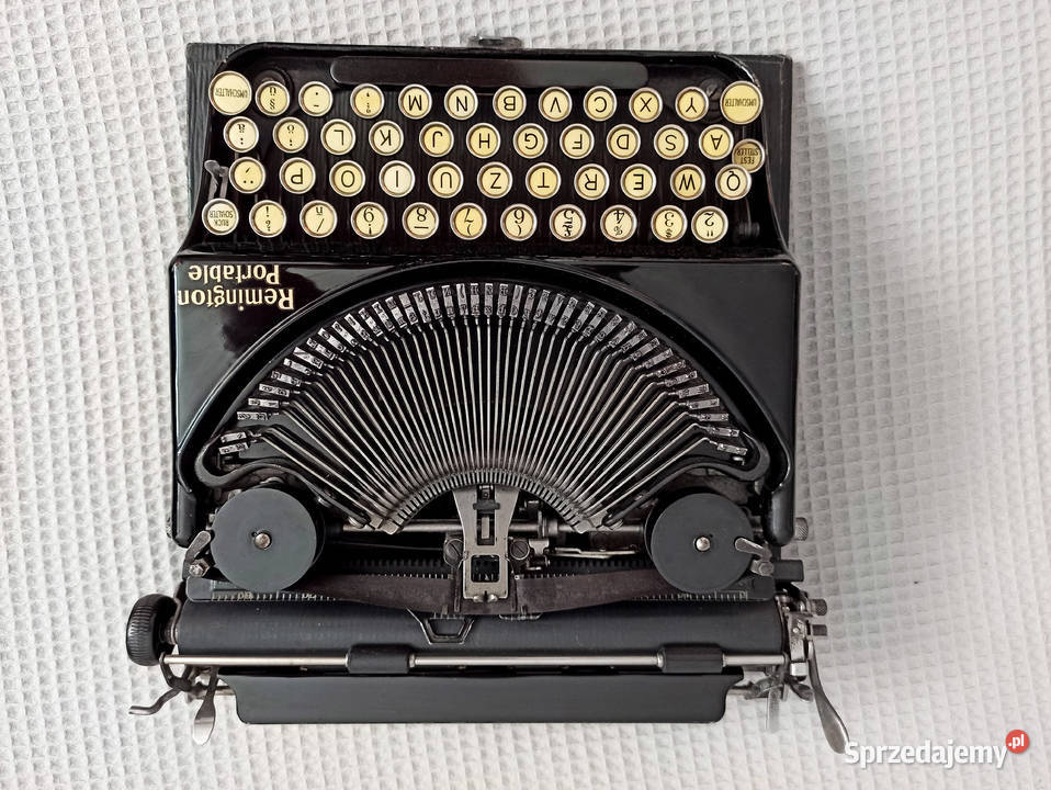 Walizkowa maszyna do pisania Remington Portable Pozostałe Wrocław