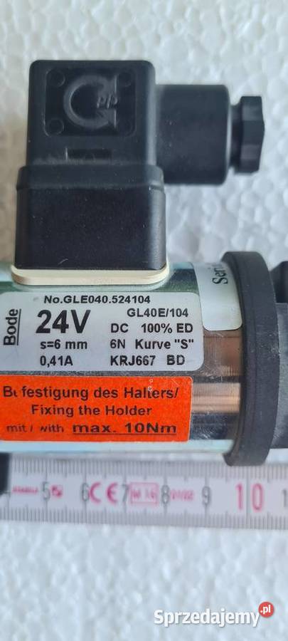 Bode 24V wyzwalacz ogranicznika prędkości Wiśniowa