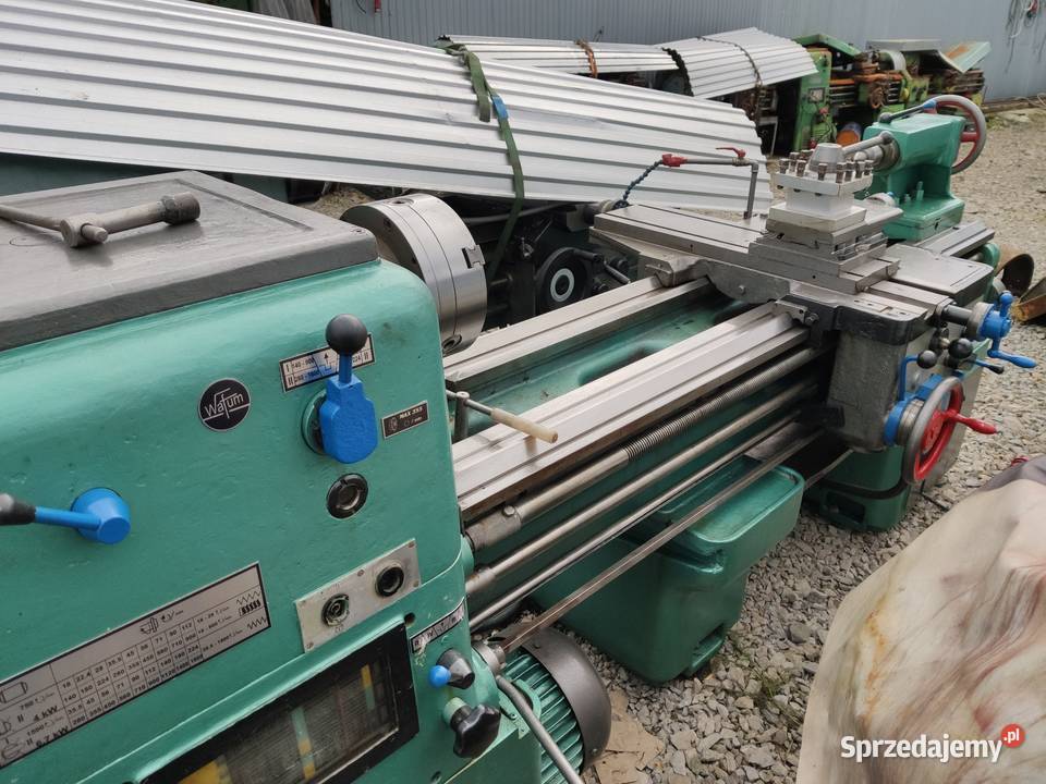 Tokarka Tud 50 Tum 35 Tue Tug 40 Tuj 48 frezarka Produkcja Maków Podhalański