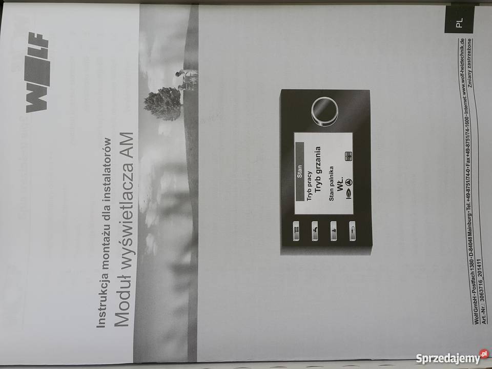 Wolf Moduł AM Sterownik Programator tygodniowy Kraków