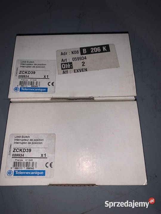 Głowica łacznika krań ZCKD39 Telemecaniue x2 Warszawa