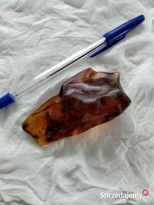 Bryłka bursztynu piękna Lublin sprzedam