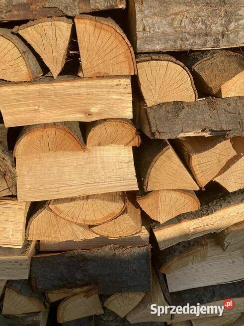 Suche drewno opałowe transport Kłodawa