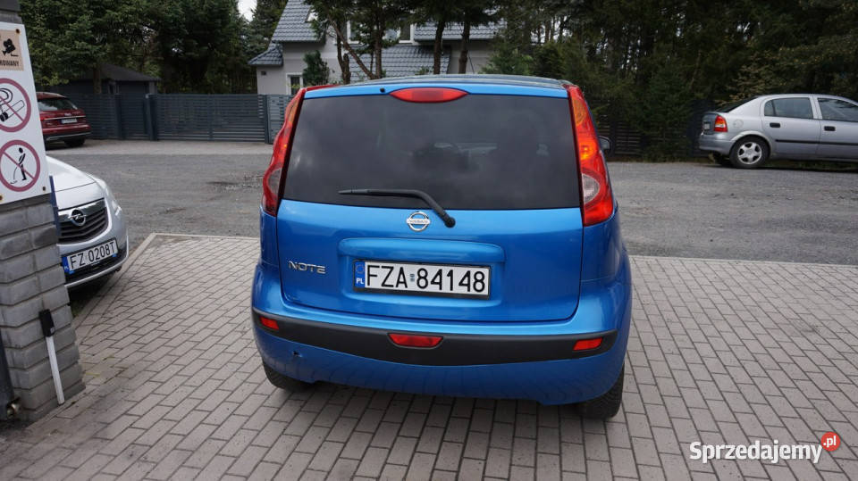 Nissan Note zarejestrowany ubezpieczony 110KM lubuskie Zielona Góra