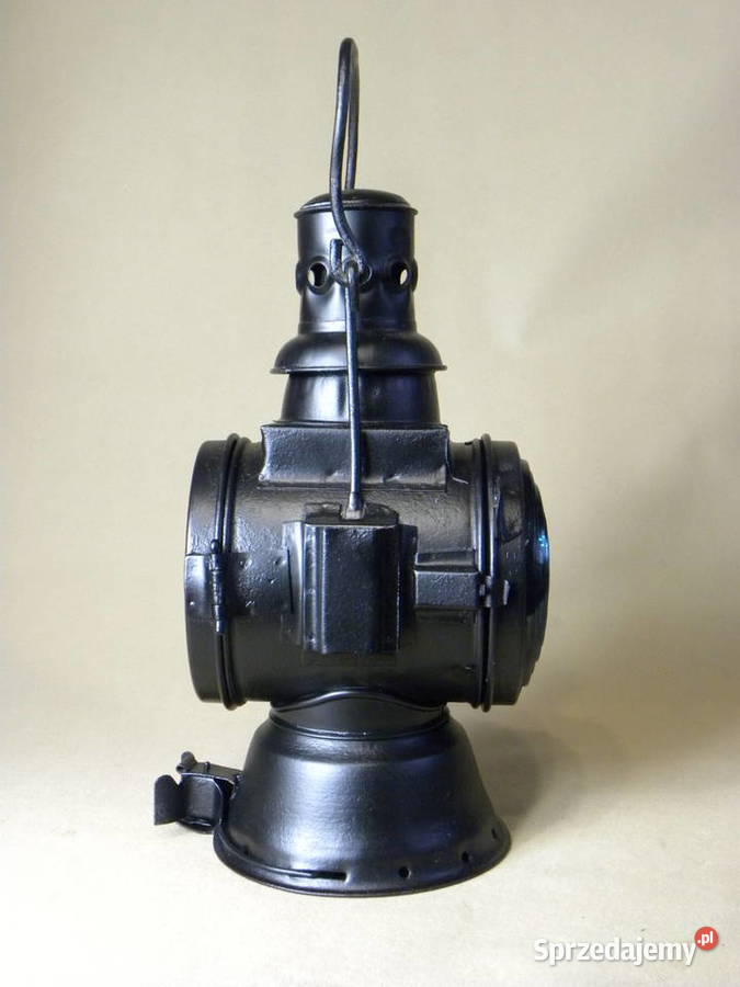 Kolekcjonerska polska lampa naftowa kolejowa Legnica sprzedam