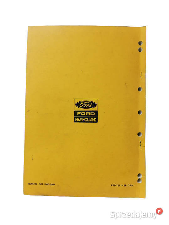 Katalog części zamiennych Holland seria 8000 lubelskie Puławy