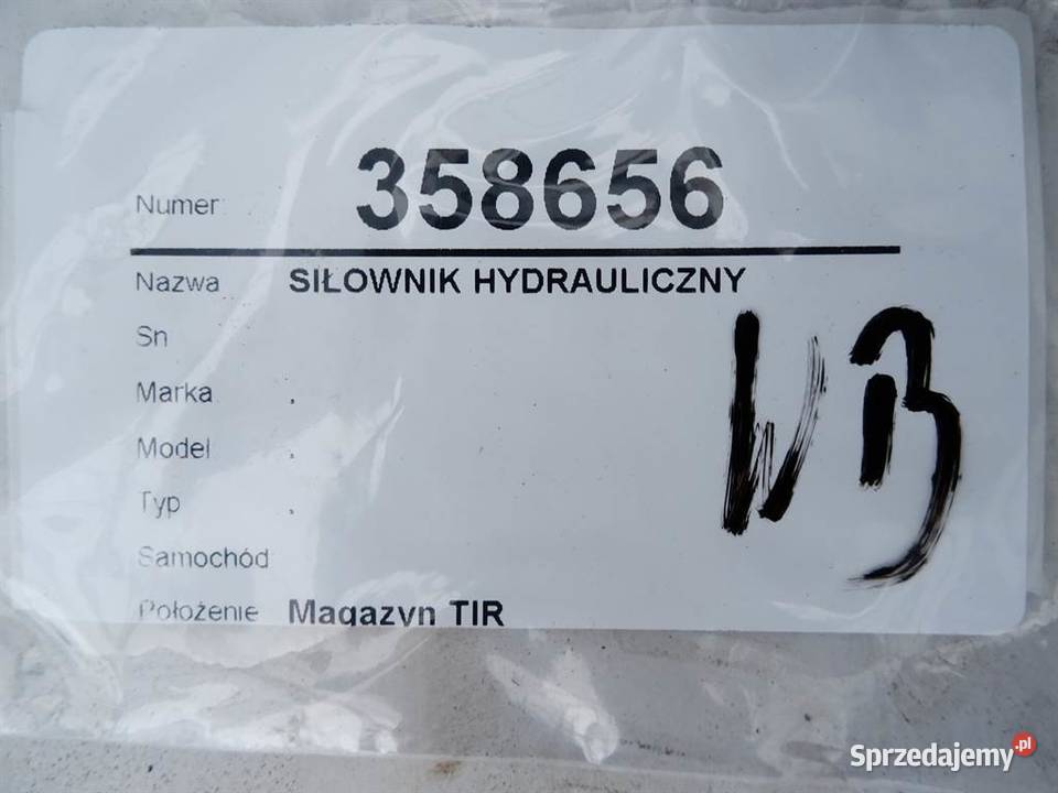 SIŁOWNIK HYDRAULICZNY podkarpackie