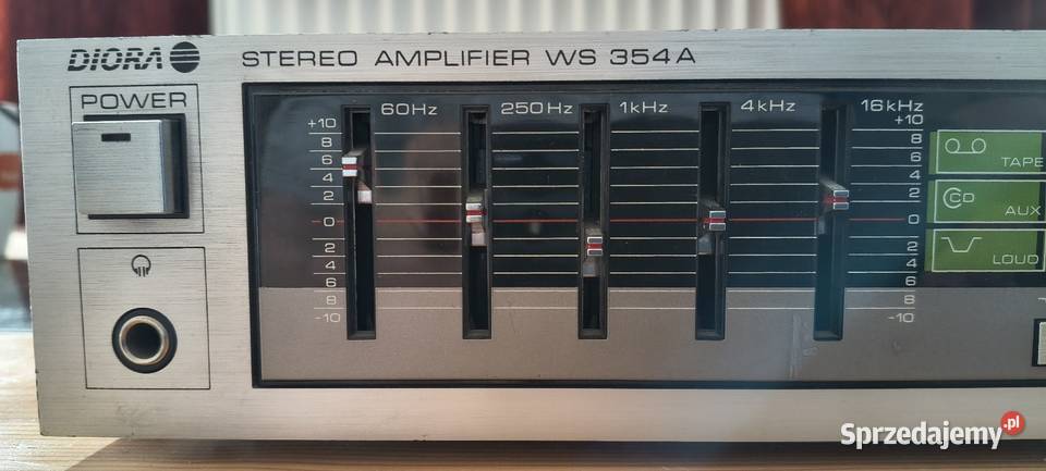 Wzmacniacz Diora WS 354 A na części Car audio Warszawa
