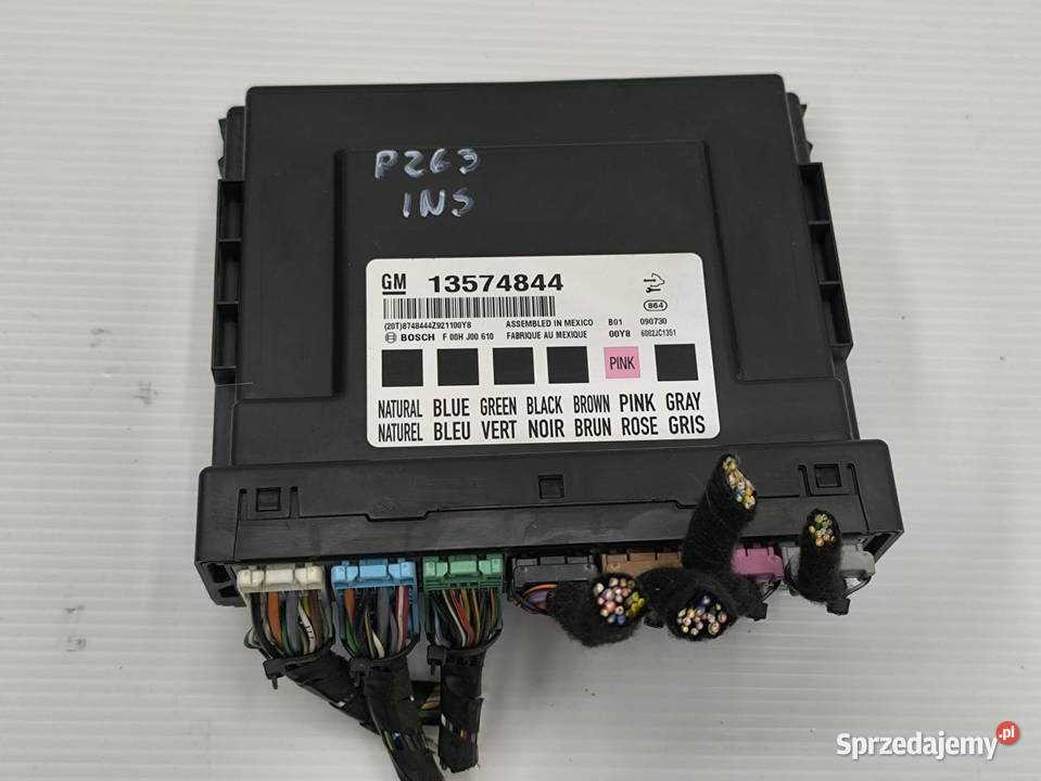 MODUŁ KOMFORTU OPEL INSIGNIA A 20CDTI 13574844 osobowe wielkopolskie