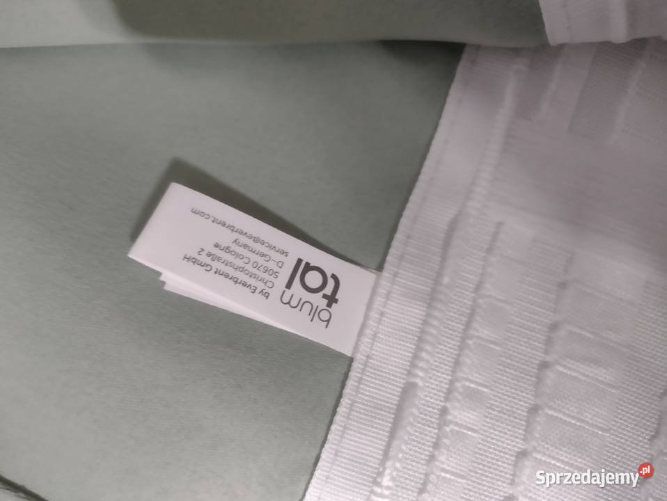 Zaciemniająca zasłona tol zielony