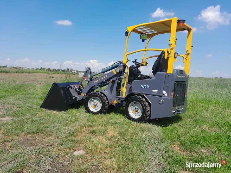 Wąska i zwrotna ładowarka EUROTRAC W10 I KUBOTA Grudziądz
