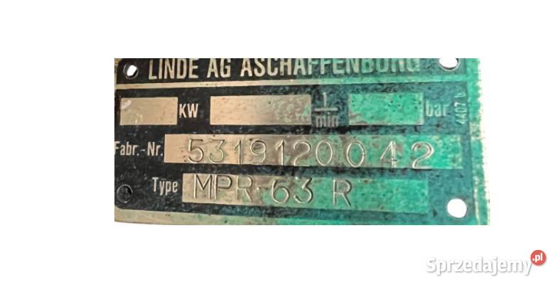 Linde MPR63 R MPR63R Pompa hydrauliczna Poznań