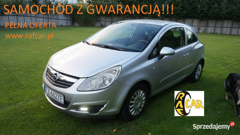 Opel Corsa zarejestrowany ubezpieczony Gwarancja benzyna lubuskie Zielona Góra