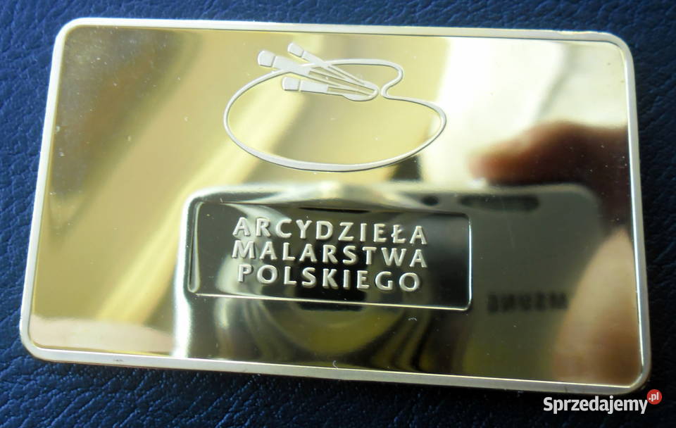 Sztabka platerowana Bitwa pod Grunwaldem Osie