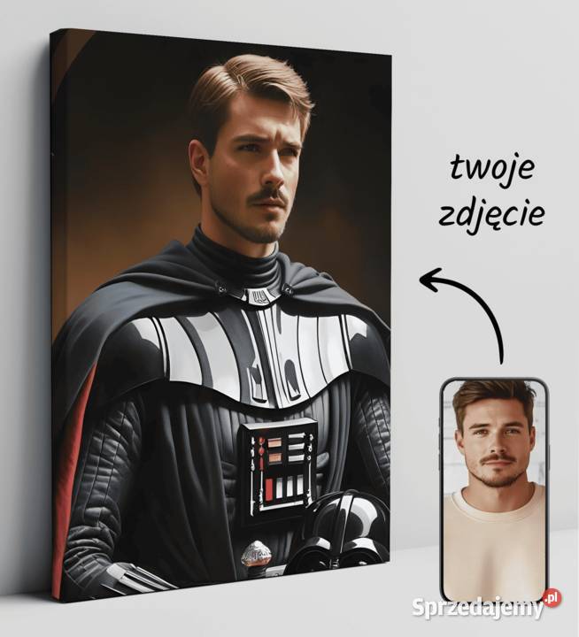 Obraz Portret na płótnie karykatura gwiezdne Warszawa
