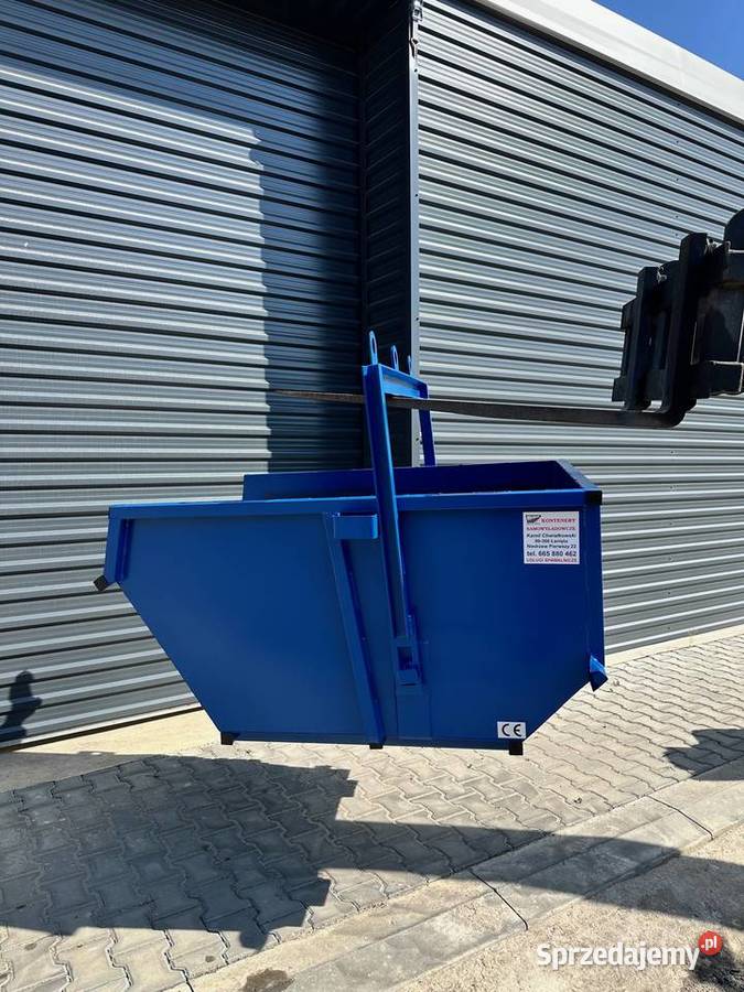 Kontener samowyładowczy na dźwig mulda do betonu Niedrzew Pierwszy sprzedam