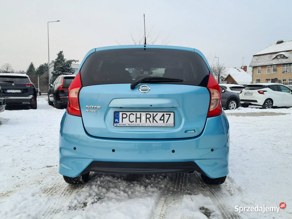 Nissan Note NTEC Navi Kamera PDC Grzane Fotele Zarejestrowany w Polsce wielkopolskie Wągrowiec