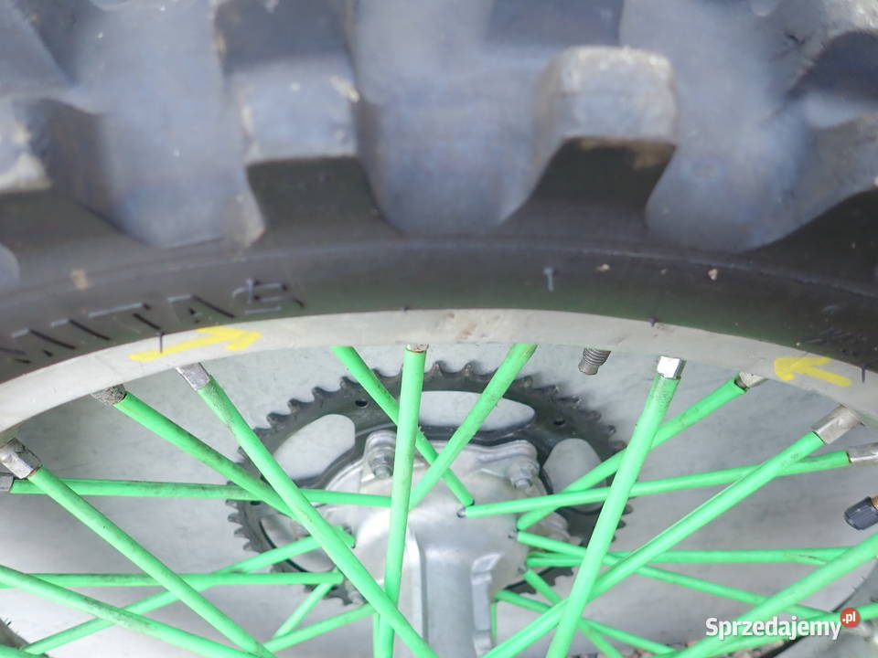 Koło Przód 21 x 160 Tarcza Tył 19 x 215 Opona lubuskie Strzelce Krajeńskie sprzedam