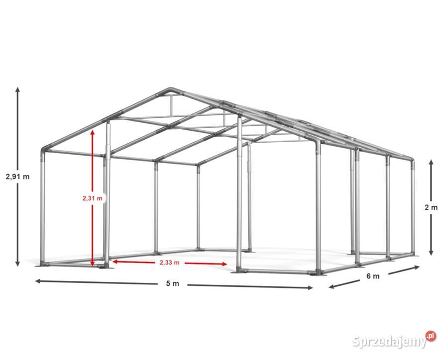 5x6x2m Namiot handlowy wystawowy całoroczny zachodniopomorskie Świnoujście