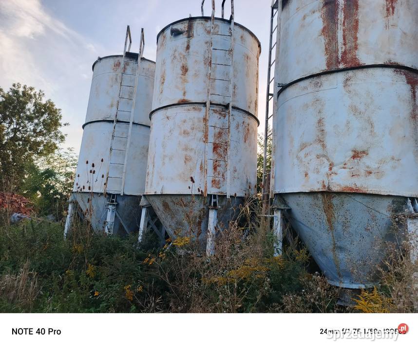 Silosy zbożowe poj 14 t idealne na paszę Bartoszyce
