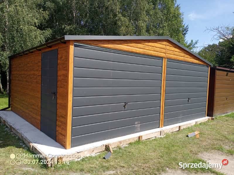 Garaż blaszany 6x5 WZMOCNIONY PROFILAMI małopolskie Skrzydlna sprzedam