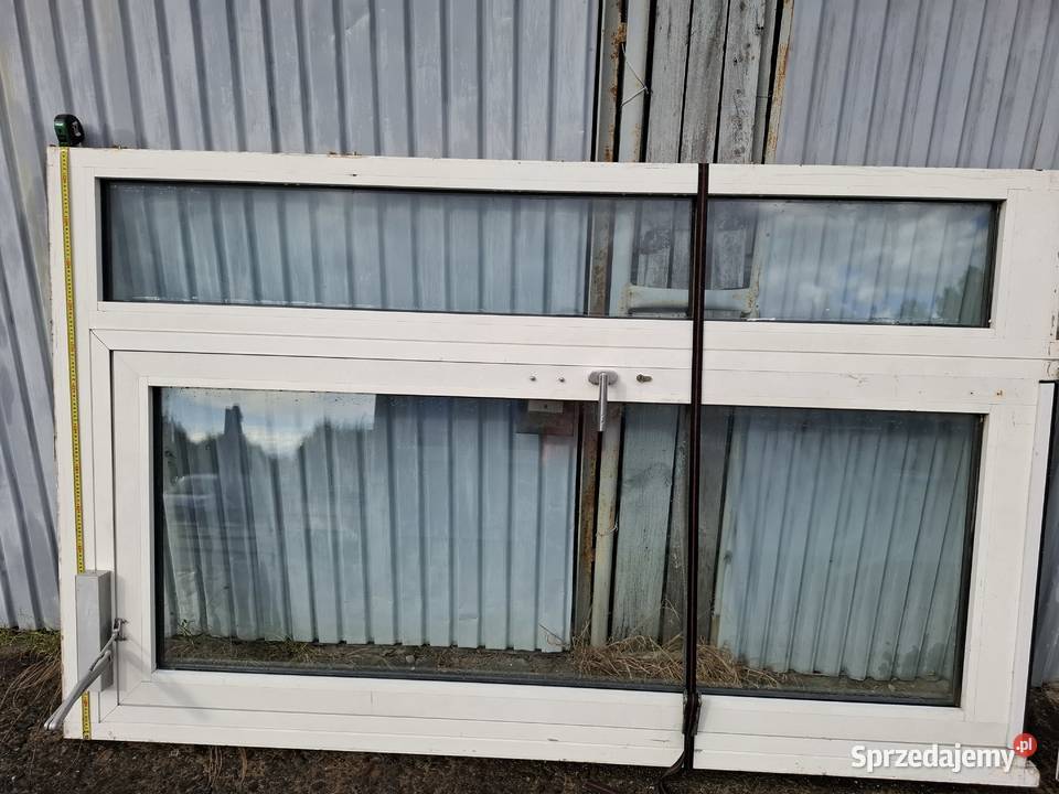 Drzwi aluminiowe zewnętrzne z demontażu Oświęcim