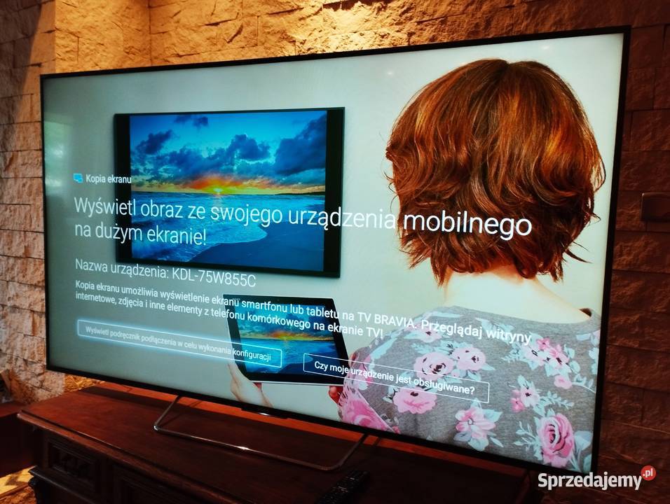 TELEWIZOR SONY FULL HD 75 Telewizory TV i Video Sosnowiec