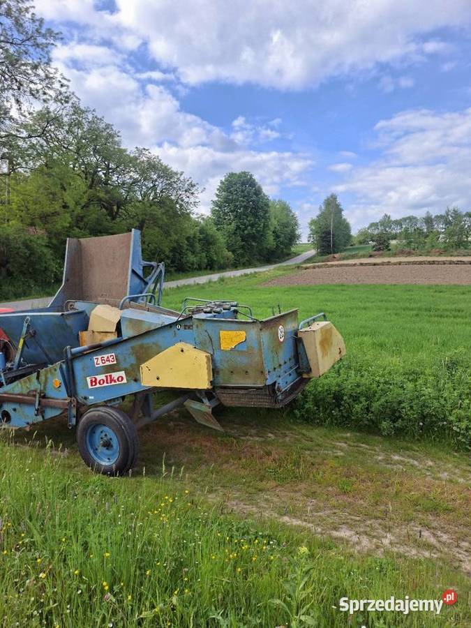 Kombajn bolko plus przystawki nieuszkodzony Krajno-Parcele