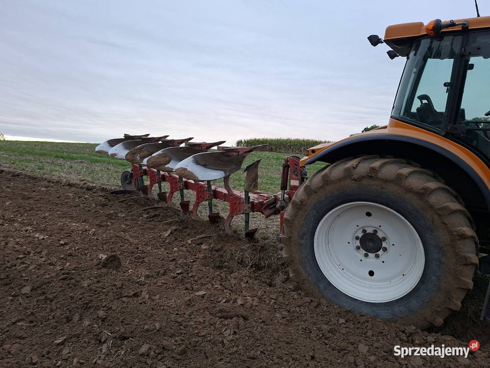 Pług VOGELNOOT 5 skib nieuszkodzony Prandocin-Iły