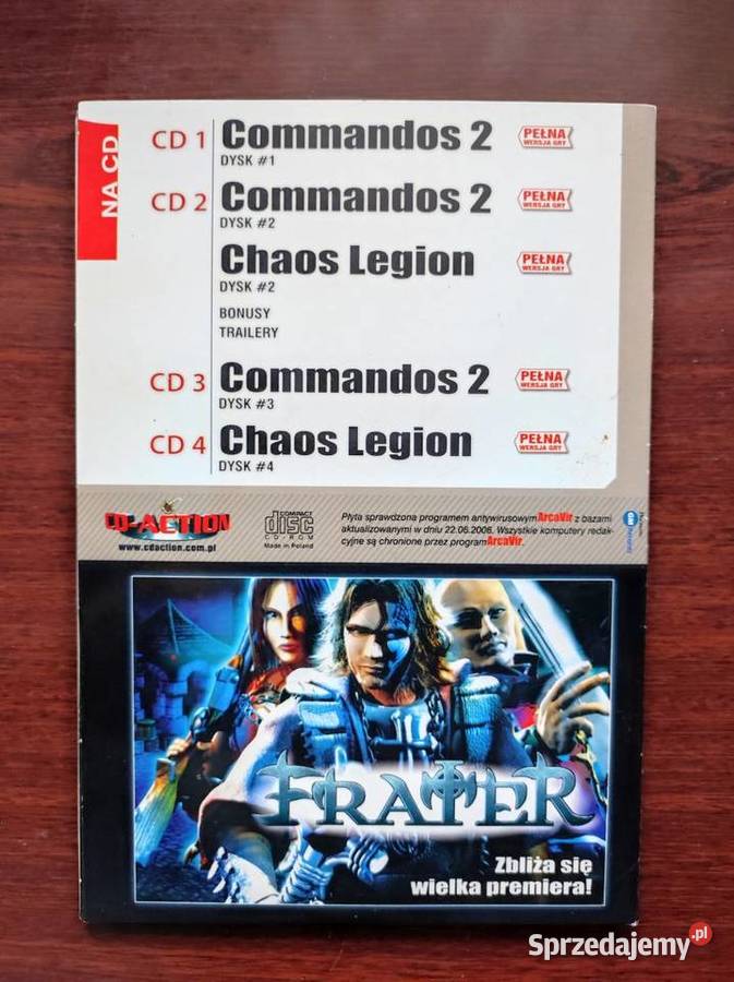 Commandos 2 Ludzie odwagi Chaos Legion 2006 gra Kielce