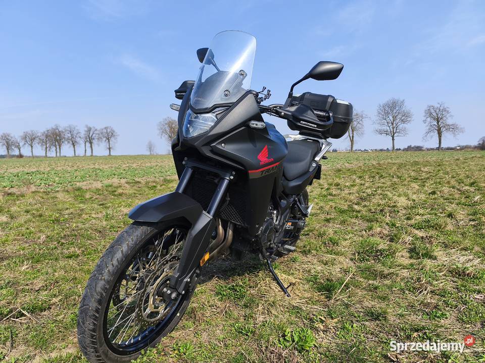 Honda XL750 Transalp Super stan dużym serwisie enduro Konstantynów Łódzki