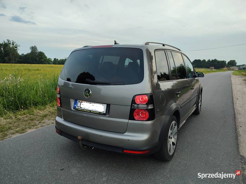VW touran Cross 2008 14 benzyna automat 140 nieuszkodzony Touran kujawsko-pomorskie Kotomierz